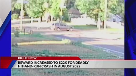 Reward of up to $22,000 offered in deadly hit-and-run